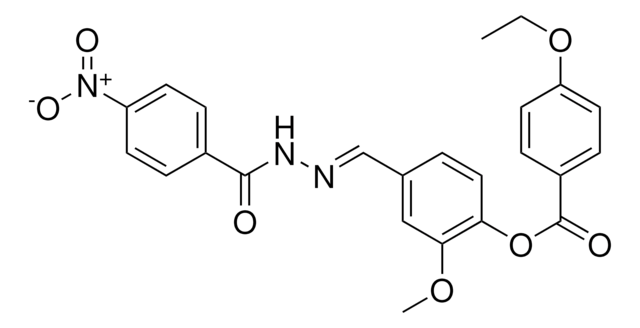 2-METHOXY-4-(2-(4-NITROBENZOYL)CARBOHYDRAZONOYL)PHENYL 4-ETHOXYBENZOATE ...