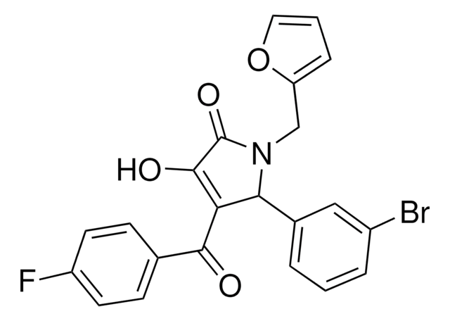 5-(3-BROMOPHENYL)-4-(4-FLUOROBENZOYL)-1-(2-FURYLMETHYL)-3-HYDROXY-1,5-DIHYDRO-2H-PYRROL-2-ONE AldrichCPR