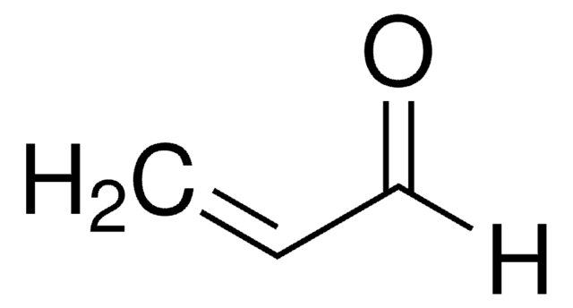 Acrolein contains hydroquinone as stabilizer, 90%