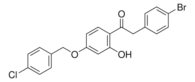 1-(4-(4-Chlorobenzyloxy)-2-hydroxyphenyl)-2-(4-bromophenyl)ethanone AldrichCPR