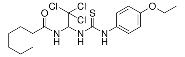 N-(2,2,2-TRICHLORO-1-(((4-ETHOXYANILINO)CARBOTHIOYL)AMINO)ETHYL)HEPTANAMIDE AldrichCPR