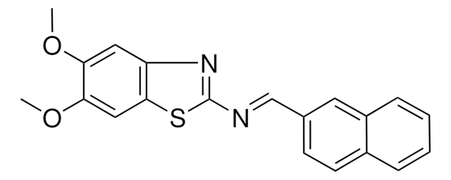 5,6-DIMETHOXY-N-(2-NAPHTHYLMETHYLENE)-1,3-BENZOTHIAZOL-2-AMINE AldrichCPR