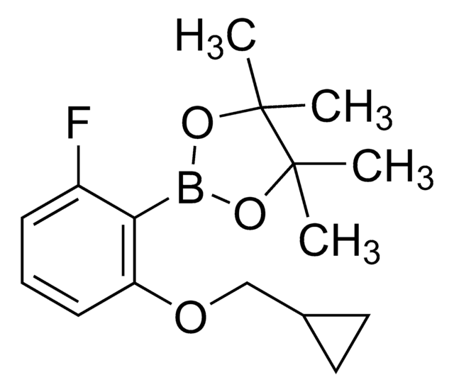 2-Cyclopropylmethoxy-6-fluorophenylboronic acid pinacol ester AldrichCPR