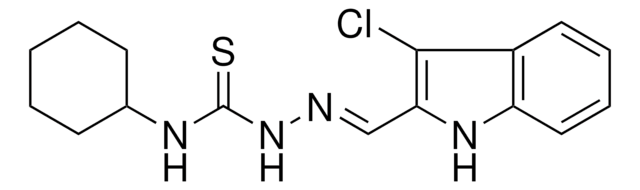 3-CHLORO-1H-INDOLE-2-CARBALDEHYDE N-CYCLOHEXYLTHIOSEMICARBAZONE AldrichCPR