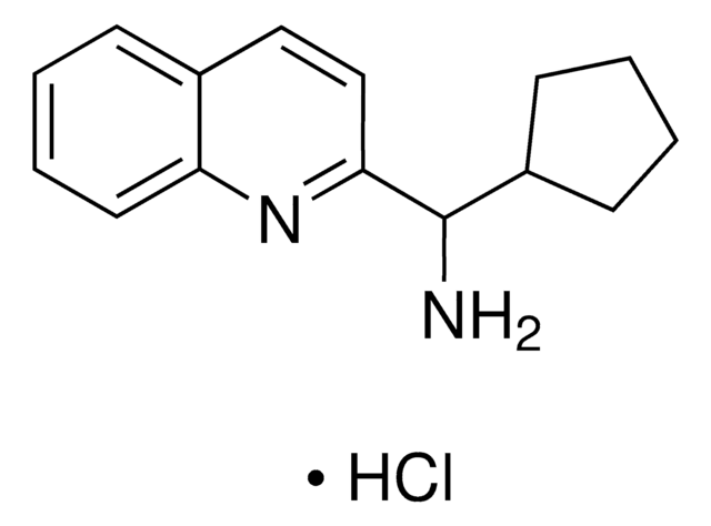 Cyclopentyl(2-quinolinyl)methanamine hydrochloride AldrichCPR