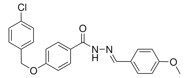 4-((4-CHLOROBENZYL)OXY)-N'-(4-METHOXYBENZYLIDENE)BENZOHYDRAZIDE AldrichCPR