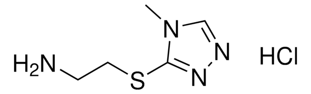 2-[(4-Methyl-4H-1,2,4-triazol-3-yl)sulfanyl]ethanamine hydrochloride AldrichCPR