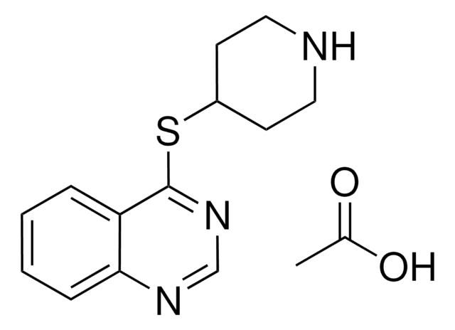 4-(4-PIPERIDINYLTHIO)QUINAZOLINE ACETATE AldrichCPR