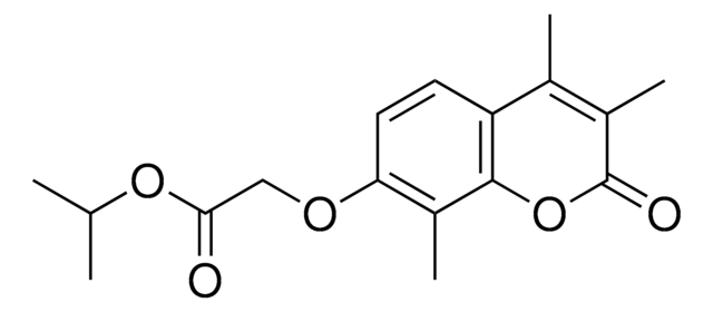 ISOPROPYL ((3,4,8-TRIMETHYL-2-OXO-2H-CHROMEN-7-YL)OXY)ACETATE AldrichCPR