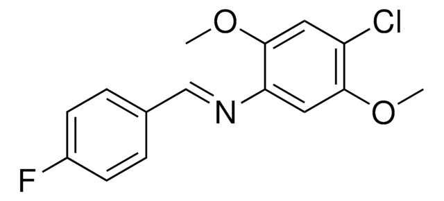 (4-CHLORO-2,5-DIMETHOXY-PHENYL)-(4-FLUORO-BENZYLIDENE)-AMINE AldrichCPR