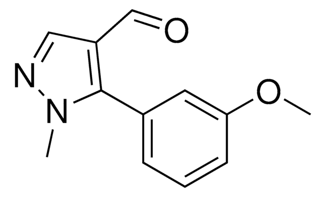 5-(3-Methoxyphenyl)-1-methyl-1H-pyrazole-4-carbaldehyde AldrichCPR