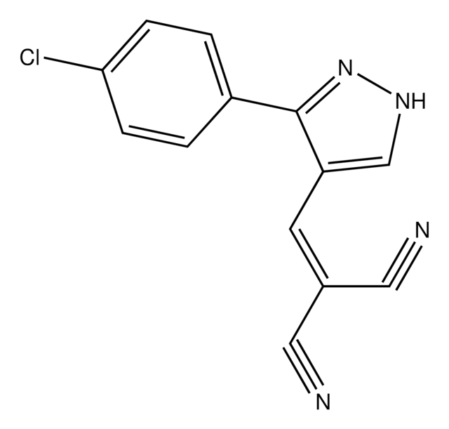 2-((3-(4-Chlorophenyl)-1H-pyrazol-4-yl)methylene)malononitrile