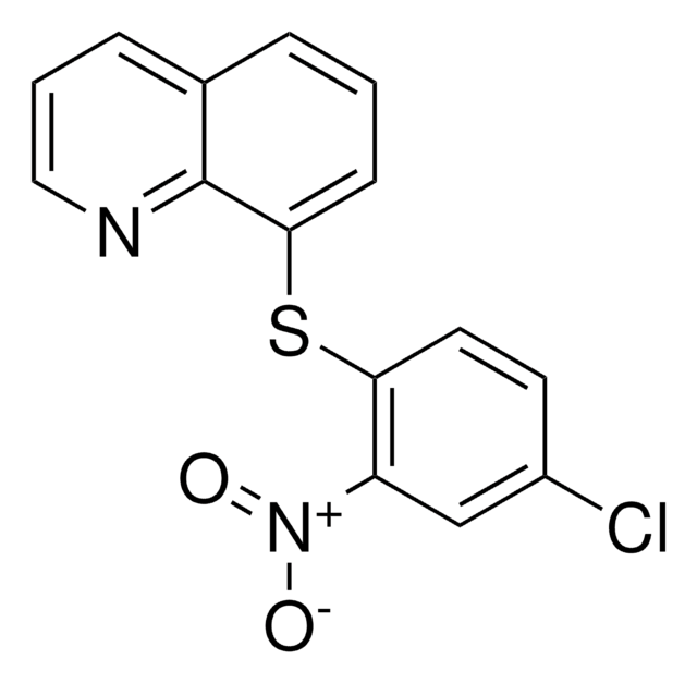 8-((4-CHLORO-2-NITROPHENYL)THIO)QUINOLINE AldrichCPR