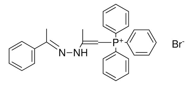 TRIPHENYL-(2-(N'-(1-PHENYL-ETHYLIDENE)-HYDRAZINO)-PROPENYL)-PHOSPHONIUM, BROMIDE AldrichCPR