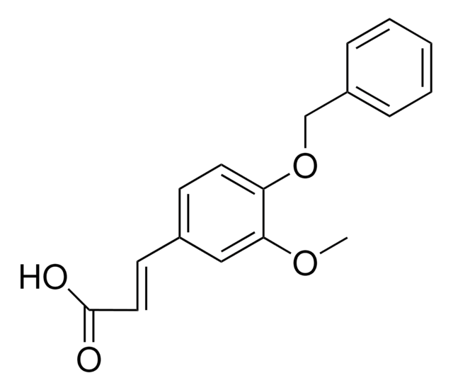 4-BENZYLOXY-3-METHOXYCINNAMIC ACID AldrichCPR