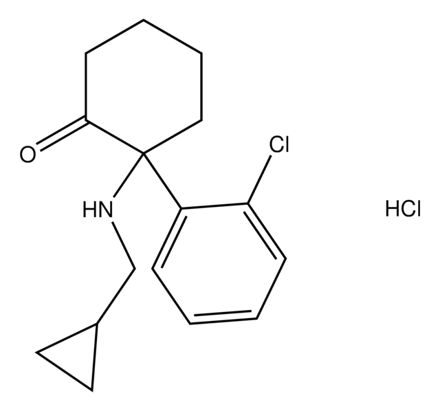 2-(2-chlorophenyl)-2-[(cyclopropylmethyl)amino]cyclohexanone hydrochloride AldrichCPR