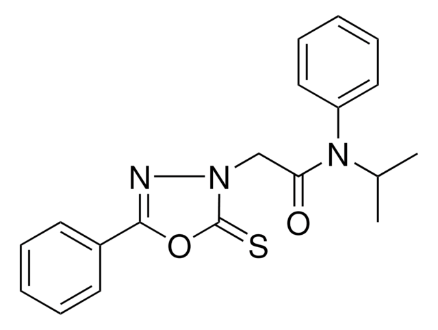 N-ISOPROPYL-N-PHENYL-2-(5-PHENYL-2-THIOXO-1,3,4-OXADIAZOL-3(2H)-YL)ACETAMIDE AldrichCPR