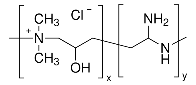 Poly(dimethylamine-co-epichlorohydrin-co-ethylenediamine) solution average Mw ~75,000, 50&#160;wt. % in H2O