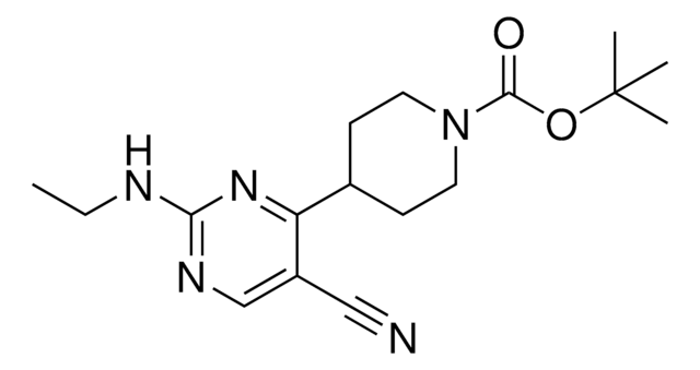 tert-Butyl 4-[5-cyano-2-(ethylamino)-4-pyrimidinyl]-1-piperidinecarboxylate AldrichCPR