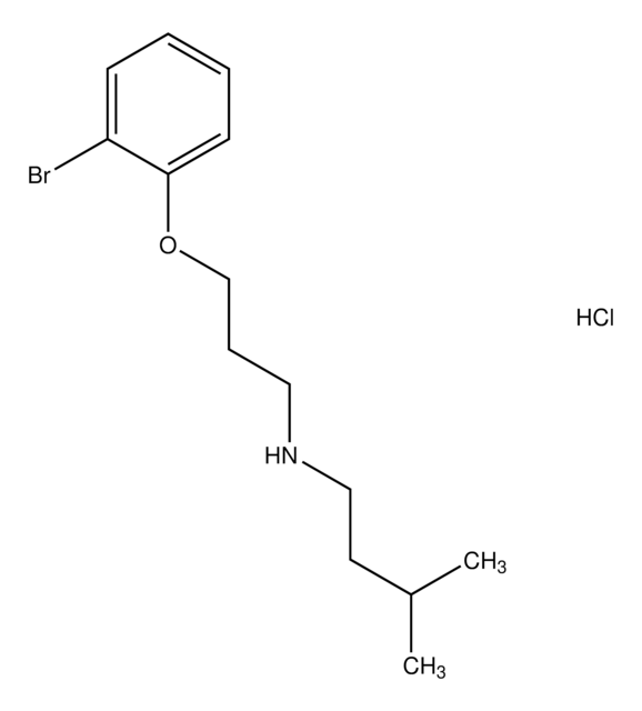 N-[3-(2-bromophenoxy)propyl]-3-methyl-1-butanamine hydrochloride AldrichCPR