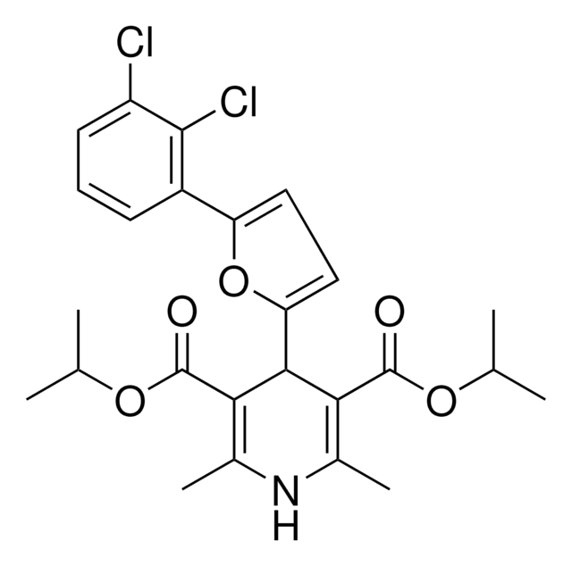 DIISOPROPYL 4-[5-(2,3-DICHLOROPHENYL)-2-FURYL]-2,6-DIMETHYL-1,4-DIHYDRO-3,5-PYRIDINEDICARBOXYLATE AldrichCPR