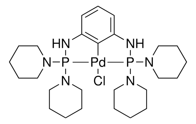 [2,6-Bis[(di-1-piperidinylphosphino)amino]phenyl]palladium(II) chloride &#8805;98.0% (AT)