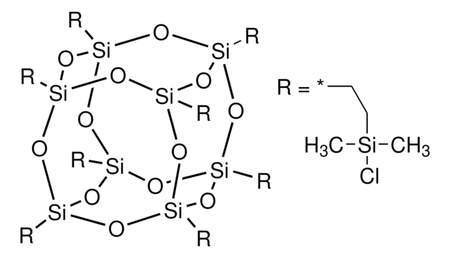 PSS-Octakis[2-(Chlorodimethylsilyl)ethyl] substituted