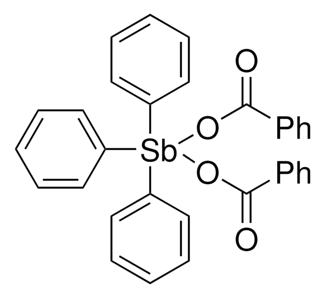 Triphenylantimony(V) dibenzoate 97%