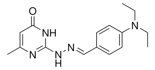 4-(DIETHYLAMINO)BENZALDEHYDE (4-METHYL-6-OXO-1,6-DIHYDRO-2-PYRIMIDINYL)HYDRAZONE AldrichCPR