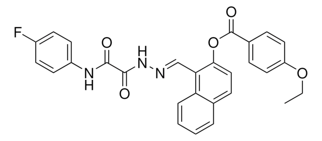 1-(2-((4-FLUOROANILINO)(OXO)ACETYL)CARBOHYDRAZONOYL)-2-NAPHTHYL 4 ...