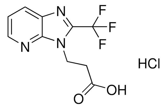 3-(2-(Trifluoromethyl)-3H-imidazo[4,5-b]pyridin-3-yl)propanoic acid hydrochloride AldrichCPR