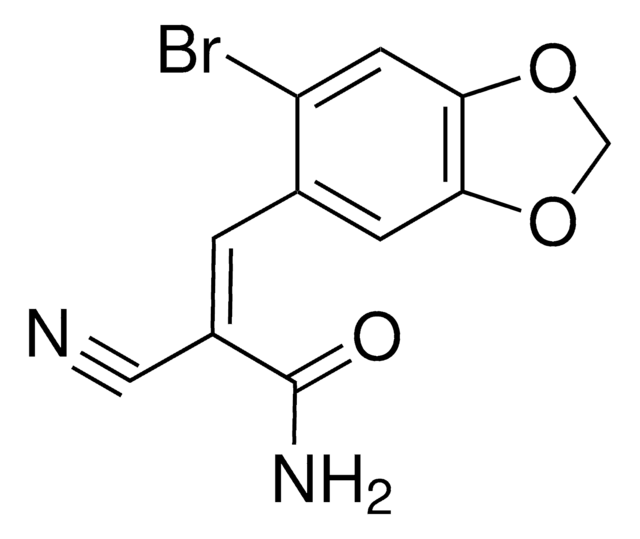 2-BROMO-ALPHA-CYANO-4,5-(METHYLENEDIOXY)CINNAMAMIDE AldrichCPR