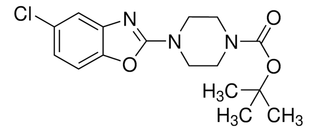 tert-Butyl 4-(5-chlorobenzo[d]oxazol-2-yl)piperazine-1-carboxylate AldrichCPR