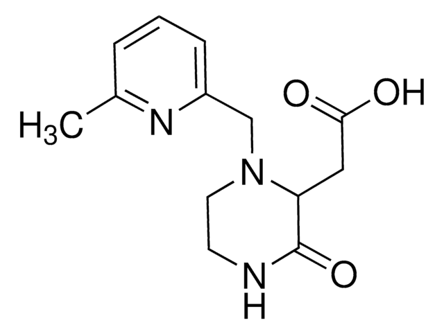 2-(1-((6-Methylpyridin-2-yl)methyl)-3-oxopiperazin-2-yl)acetic acid AldrichCPR