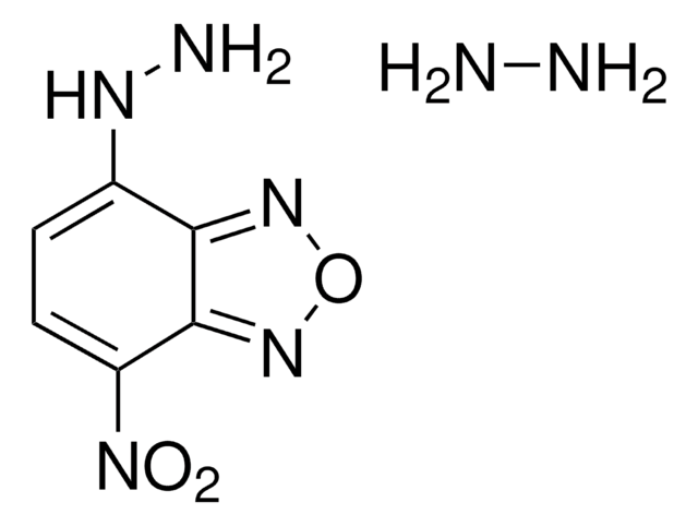 4-Hydrazino-7-nitro-benzofurazan hydrazine adduct for fluorescence, &#8805;97.0% (HPLC)