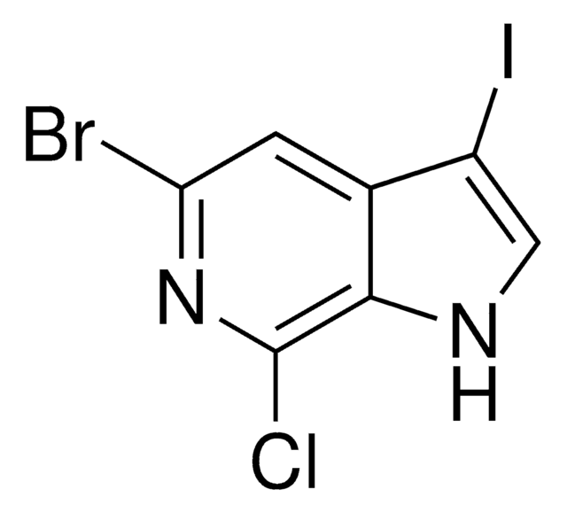 5-Bromo-7-chloro-3-iodo-1H-pyrrolo[2,3-c]pyridine AldrichCPR