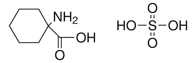 1-AMINO-CYCLOHEXANECARBOXYLIC ACID, COMPOUND WITH SULFURIC ACID AldrichCPR