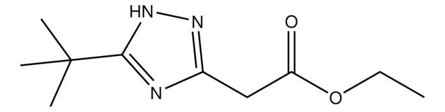 Ethyl 2-(3-(tert-butyl)-1H-1,2,4-triazol-5-yl)acetate AldrichCPR