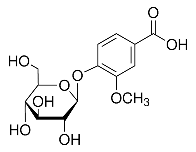 Vanillinsäure-4-&#946;-D-glucosid phyproof&#174; Reference Substance