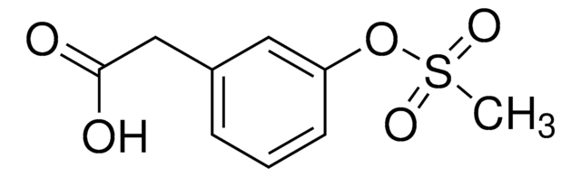 {3-[(Methylsulfonyl)oxy]phenyl}acetic acid