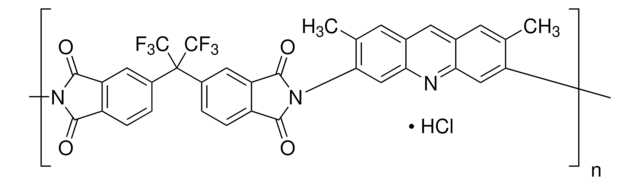 Poly[(4,4&#8242;-hexafluoroisopropylidene)diphthalic anhydride-alt-Acridine Yellow G]