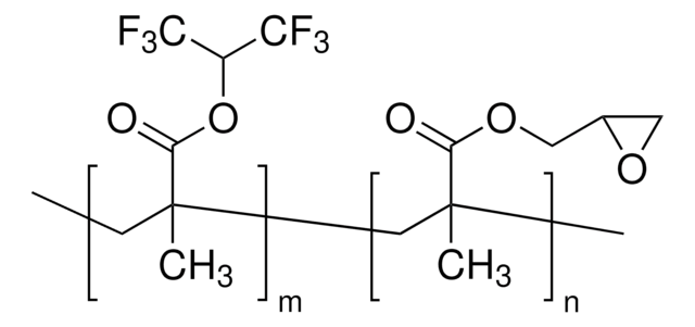 Poly(1,1,1,3,3,3-hexafluoroisopropyl methacrylate-co-glycidyl methacrylate) glycidyl methacrylate 50&#160;mol %