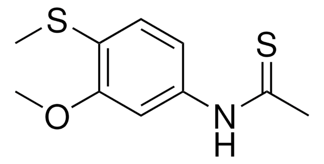 N-(3-METHOXY-4-(METHYLTHIO)PHENYL)ETHANETHIOAMIDE AldrichCPR