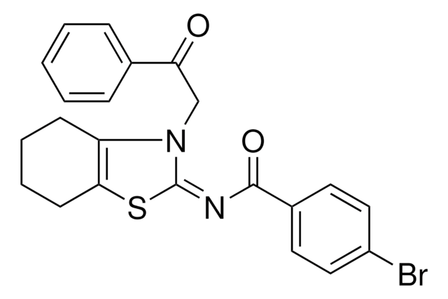 4-BROMO-N-((2E)-3-(2-OXO-2-PHENYLETHYL)-4,5,6,7-TETRAHYDRO-1,3-BENZOTHIAZOL-2(3H)-YLIDENE)BENZAMIDE AldrichCPR