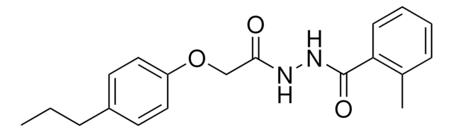 2-METHYL-N'-((4-PROPYLPHENOXY)ACETYL)BENZOHYDRAZIDE AldrichCPR