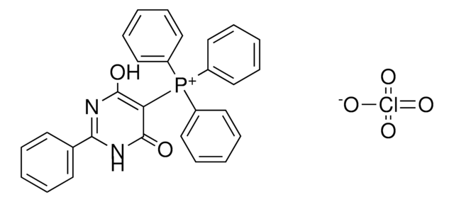 (4-HO-6-OXO-2-PH-1,6-DIHYDRO-PYRIMIDIN-5-YL)-TRIPHENYL-PHOSPHONIUM, PERCHLORATE AldrichCPR