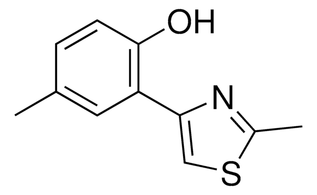 4-Methyl-2-(2-methylthiazol-4-yl)phenol AldrichCPR