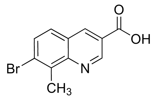 7-Bromo-8-methylquinoline-3-carboxylic acid AldrichCPR