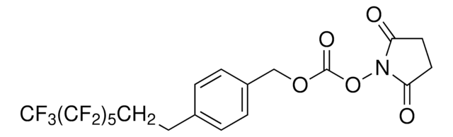 N-[4-(3,3,4,4,5,5,6,6,7,7,8,8,8-Tridecafluorooctyl)benzyloxycarbonyloxy] succinimide &#8805;97%