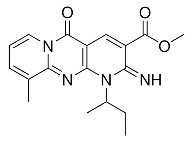 METHYL 1-SEC-BUTYL-2-IMINO-10-METHYL-5-OXO-1,5-DIHYDRO-2H-DIPYRIDO[1,2-A:2,3-D]PYRIMIDINE-3-CARBOXYLATE AldrichCPR